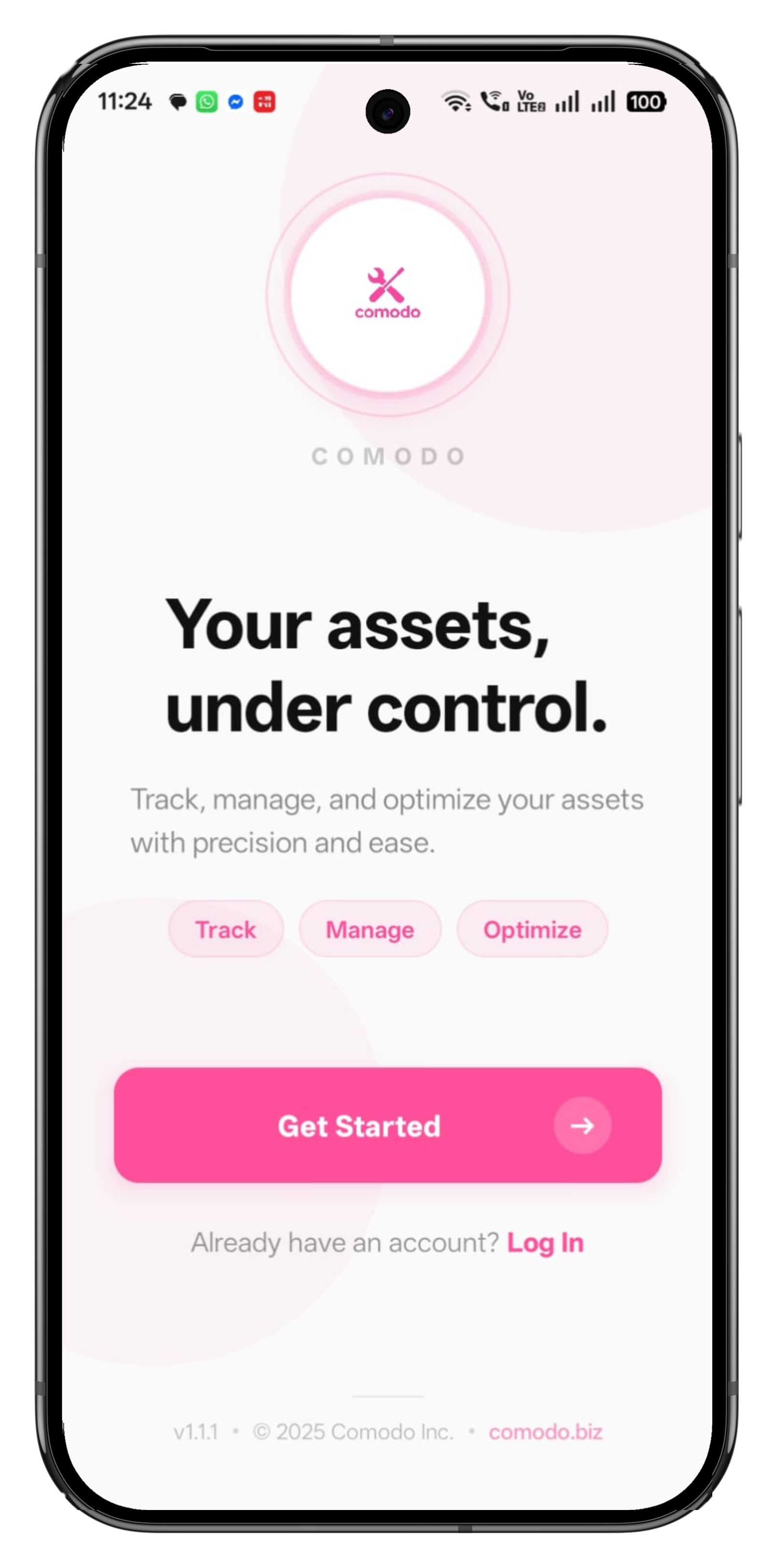 Comodo App Preview